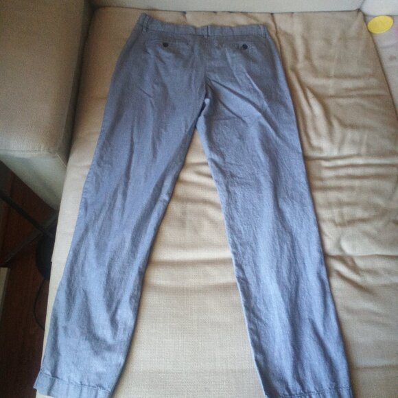 Banana Republic light blue slacks - Picture 4 of 4